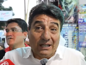 El candidato Johnny Torres estuvo visitando el Distrito 13 de la ciudad, desde la rotonda de la Cacharpaya