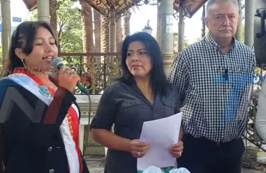 AUTORIDADES MUNICIPAL REALIZAN CONVOCATORIA PARA LA ELECION DE ALCALDE Y CONCEJALES INFANTIL.