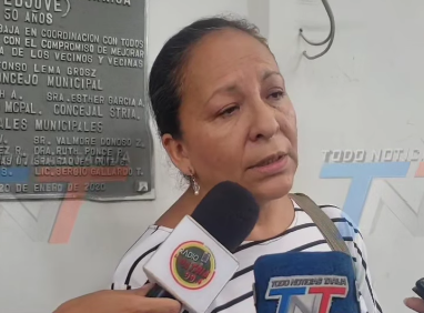 PRESIDENTA DEL BARRIO LOS SAUCES DENUNCIA ROBO DE MALLA TERRITORIAL DE LOTE PARA NUEVO PALACIO DE JUSTICIA.