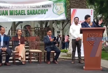 GOBIERNO MUNICIPAL REALIZA EL LANZAMIENTO DE LA ENTRADA NORMALISTA ESTE 1 ABRIL