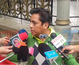 PRESIDENTE DEL COMITE CÍVICO SE REFIERE A MEDIDAS QUE ASUME TRANSPORTE EN LA CIUDAD DE LA PAZ.