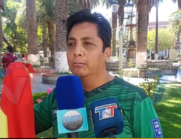 PRESIDENTE DE COMITE CÍVICO REALIZA SU APOYAR A NUESTRA SELECCIÓN.