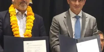 CAF y gobierno firmaron financiamiento de $us 65 millones para planta de tratamiento