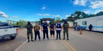 Capturan en Bermejo a prófugo argentino con alerta roja internacional y decomisan millonaria suma de dinero