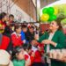 La Primera Dama del Departamento, Dra. Ruth Ponce, junto al SEDEGES, agasajó a niñas y niños de los centros de educación especial en celebración del Día del Niño, con bailes, chocolate y presentes, compartiendo momentos de alegría y afecto.