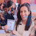 MARÍA RENÉ CANDIDATA A GOBERNADORA LLEGA A EMITIR SU VOTO A SU RECINTO ELECTORAL