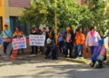Trabajadores del SEDECA inician paro indefinido.
