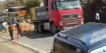 ENFRENTAMIENTOS ENTRE BLOQUEADORES Y VIAJEROS EN PAJCHANI