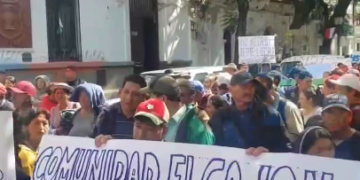 INTENSIFICANDO MEDIDAS DE PRESIÓN PIDIENDO TRATAMIENTO DE LEY Y PODER TENER RECURSOS JUSTOS POR EXPLOTACIÓN DE HIDROCARBUROS.