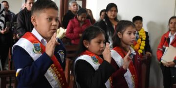 LAS NUEVAS AUTORIDADES MUNICIPALES INFANTILES ASUMEN DESDE HOY SU MANDATO POR UN AÑO