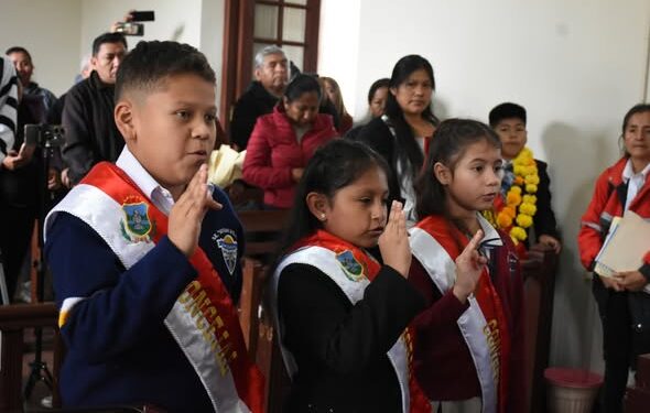 LAS NUEVAS AUTORIDADES MUNICIPALES INFANTILES ASUMEN DESDE HOY SU MANDATO POR UN AÑO