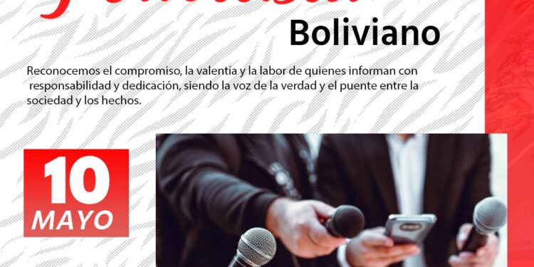 En el Día del Periodista Boliviano  reconocemos y valoramos la importante labor de quienes, con compromiso y responsabilidad, mantienen informada a nuestra población.