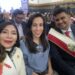 Gobernadora de Tarija María René Soruco Campero, la noche de este sábado participa en sucre de la denominada “Noche en Blanco” en el centro histórico de la ciudad.