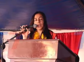 La Gobernadora del departamento de Tarija, Dra. María René Soruco Campero, participó en los actos conmemorativos por el 79 aniversario del municipio de El Puente