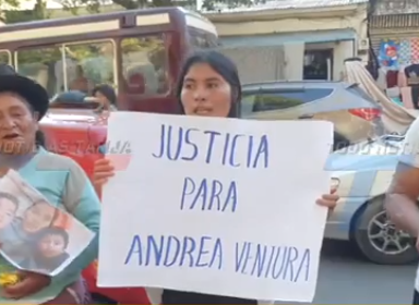 FAMILIA PIDE JUSTICIA EN EL CASO DE ANDREA VENTURA, QUIEN PRESUNTAMENTE FUE VICTIMADA POR PAREJA EN EL AÑO 2022, HOY SE REALIZA LA AUDIENCIA DEL PRESUNTO AUTOR