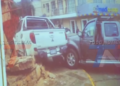 FUERTE COLISIÓN EN PLENO CENTRO DE LA CIUDAD DEJA UNA PERSONA HERIDA