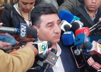 ALCALDE SE REFIERE AL JUICIO DE EVO MORALES QUE SE REALIZARIA HOY PERO NO SE PRESENTO.