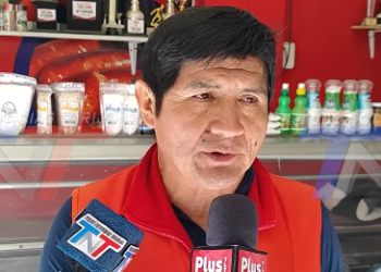 CARNICEROS DE LA AVENIDA BELGRANO DE TARIJA MANTIENEN PRECIOS ENTRE 66 Y 72 BOLIVIANOS Y LAS VENTAS SIGUEN EN DESCENSO.