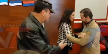 La Gobernadora del departamento de Tarija, Dra. María René Soruco, sostuvo una reunión con el alcalde de Iniesta, España, de la región Castilla-La Mancha.