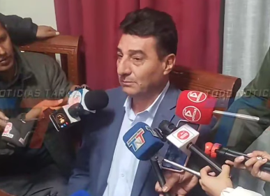 ALCALDE MUNICIPAL SE REFIERE A COOPERACIÓN QUE SE REALIZARA CON AUTORIDADES DE ESPAÑA.