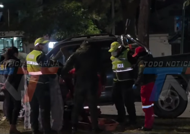 SE HA REGISTRADO EL DECES0 DE UNA PERSONA, CONDUCTOR DE UNA CAMIONETA, EN UN HECHO DE TRÁNSITO OCURRIDO AL PROMEDIAR LA MEDIANOCHE