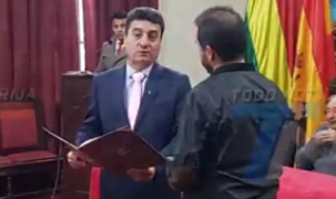 ALCALDE MUNICIPAL REALIZA EL NOMBRAMIENTO DE CIUDADANOS DISTINGUIDOS A AUTORIDADES MUNICIPALES DE ESPAÑA.