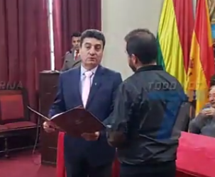 ALCALDE MUNICIPAL REALIZA EL NOMBRAMIENTO DE CIUDADANOS DISTINGUIDOS A AUTORIDADES MUNICIPALES DE ESPAÑA.