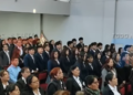 En representación de la Gobernadora del Departamento de Tarija, la Secretaria de Desarrollo Humano realizó la entrega de un reconocimiento a la Obra Educativa Fe y Alegría.