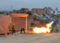 TERRIBLE FUGA DE GAS GENERÓ MOMENTOS DE PÁNICO EN EL B. 20 DE ENERO.