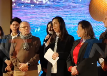 La gobernadora del departamento de Tarija, Dra. María René Soruco Campero, participó en el acto inaugural del programa “Diálogos con el Futuro 2026”