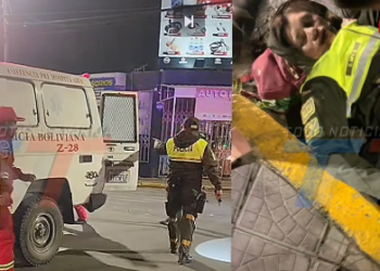 DOS POLICÍAS RESULTARON HERIDOS EN UN HECHO DE TRÁNSITO TRAS COLISIONAR CON UN AUTOMÓVIL