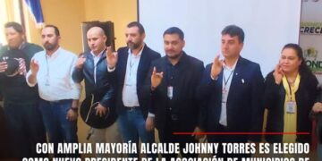 Agradezco la confianza de los alcaldes de nuestro departamento, quienes me eligieron por amplia mayoría como nuevo presidente de la Asociación de Municipios de Tarija (AMT).