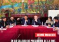 En su calidad de presidente de la Asociación de Municipios de Tarija (AMT), el alcalde Johnny Torres Terzo lideró una reunión de coordinación junto al viceministro de Autonomías, Adrián Oliva.
