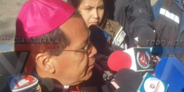 MON SEÑOR PIDE A LAS AUTORIDADES SOLUCIONES PACIFICAS FRENTE A CONFLICTOS