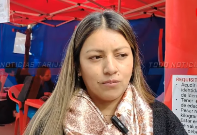 El Banco de Sangre de Tarija, lleva adelante en la Plaza Sucre la actividad por el Día del Donante Voluntario, con una colecta especial de sangre que se realizará hasta las 20:00 de este jueves.