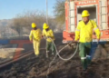INCENDIO AL INTERIOR DE LA PLANTA DE TRATAMIENTO DE AGUA POTABLE SAN JACINTO, EN TABLADA EL RODRO EN LA SUBIDA DEL GALLINAZO.