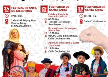 ¡Santa Anita: una celebración que une fe, cultura y tradición!