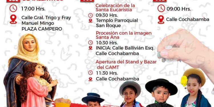 ¡Santa Anita: una celebración que une fe, cultura y tradición!