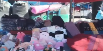 YA SE INSTALA LA FERIA DE INVIERNO EN EL PARQUE TEMÁTICO, LAS VENTAS SERÁN DESDE HORAS DE LA TARDE.