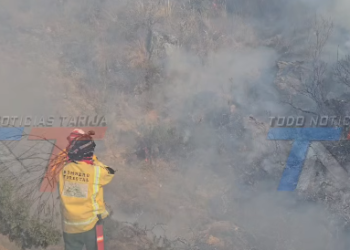 INCENDIO FORESTAL EN LA COMUNIDAD CHURQUIS FUE CONTROLADO TRAS DOS DÍAS DE INTENSO TRABAJO Y LA MOVILIZACIÓN DE MÁS DE 130 PERSONAS BOMBEROS, POLICÍA, FUERZAS ARMADAS Y VOLUNTARIOS
