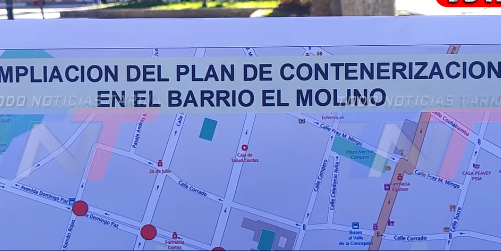 EMAT AMPLÍA EL PLAN DE CONTENERIZACIÓN E INSTALA 30 CONTENEDORES EN EL BARRIO EL MOLINO.