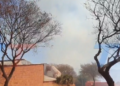 INCENDIO DE GRAN MAGNITUD EN EL PORTILLO BAJO