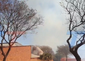INCENDIO DE GRAN MAGNITUD EN EL PORTILLO BAJO