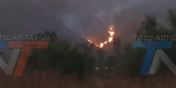 LLEGAMOS AL INCENDIO FORESTAL EN EL SECTOR DE ERQUIZ CEIBAL