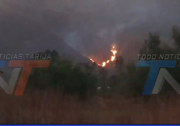 LLEGAMOS AL INCENDIO FORESTAL EN EL SECTOR DE ERQUIZ CEIBAL