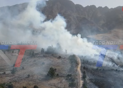 LOS 290 FOCOS DE CALOR REGISTRADOS EN LOS ÚLTIMOS DÍAS YA EMPIEZAN A AFECTAR LA CALIDAD DEL AIRE EN TARIJA.