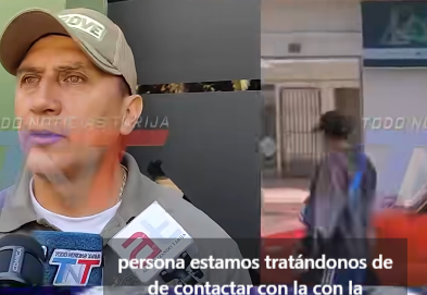 DIPROVE IDENTIFICA AL PRESUNTO LADRÓN DE AUTOPARTES GRABADO POR UN CIUDADANO EN TARIJA Y PIDE SU COLABORACIÓN PARA ACLARAR LO OCURRIDO.