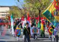 ESTUDIANTES RINDEN HOMENAJE A BOLIVIA CON EL DESFILE ESCOLAR POR LOS 201 AÑOS DE INDEPENDENCIA.
