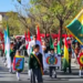 ESTUDIANTES RINDEN HOMENAJE A BOLIVIA CON EL DESFILE ESCOLAR POR LOS 201 AÑOS DE INDEPENDENCIA.