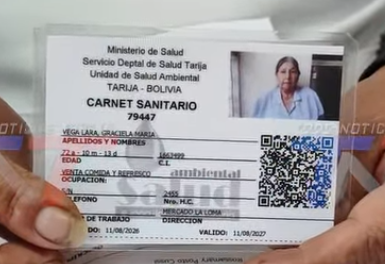 VENDEDORES DE ALIMENTOS YA PUEDEN OBTENER SU CARNET SANITARIO EN EL PROPIO MERCADO, SIN TENER QUE ACUDIR AL SEDES. LA INICIATIVA COMENZÓ EN LA LOMA Y BUSCA EXTENDERSE A OTROS MERCADOS DE TARIJA.